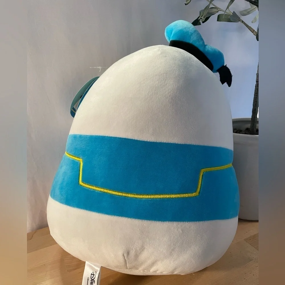 NWT 15 inch Squishmallow Disney Donald Duck Plush - White, Blue, and Red